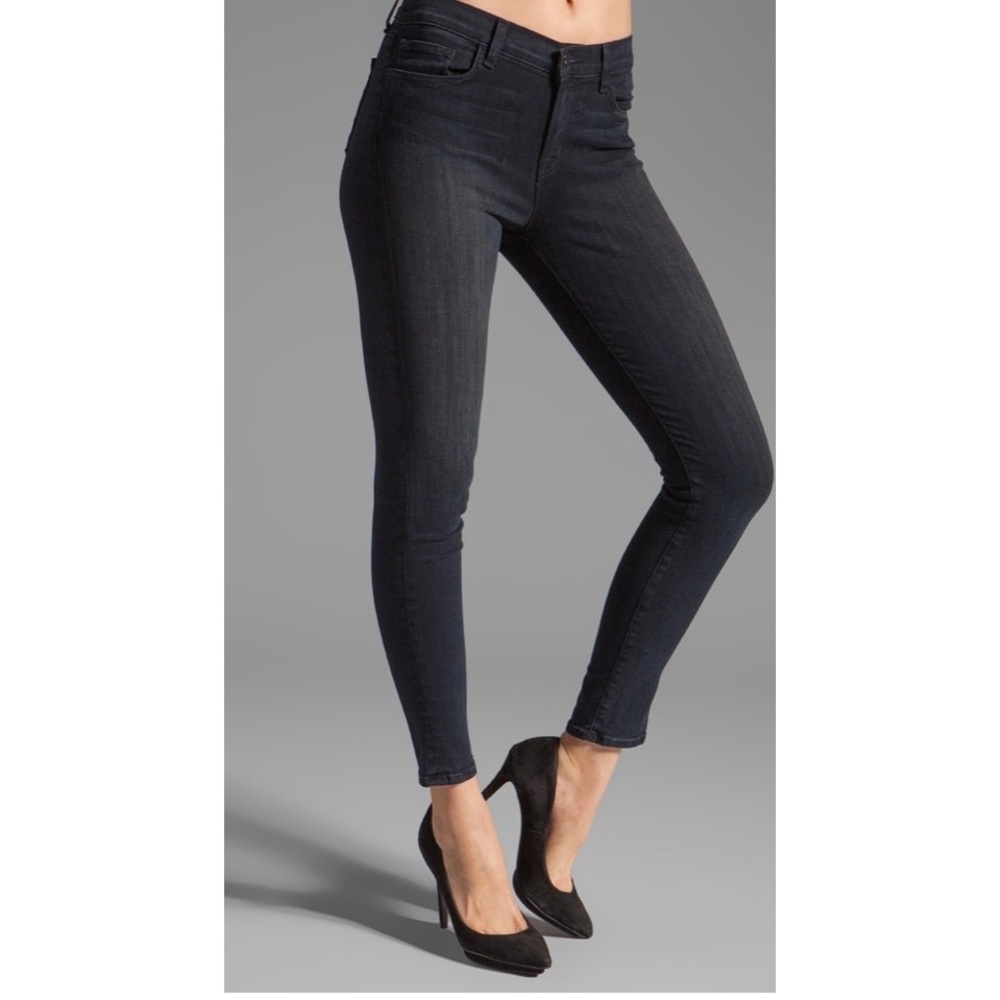 J Brand Mid-Rise Skinny Jeans
